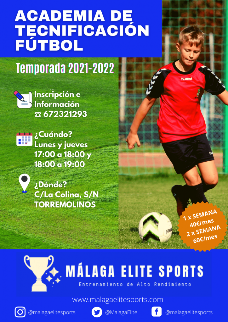 academia de fútbol en Málaga - Málaga Elite Sports