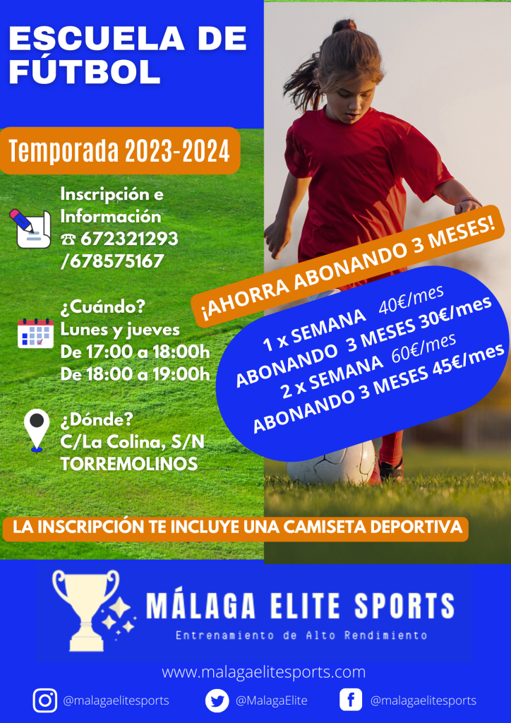 escuela de fútbol en Torremolinos - Málaga