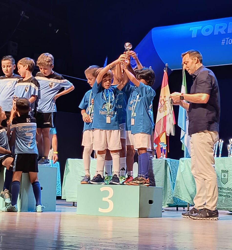 TERCER PUESTO PREBENJAMINES - LIGA MUNICIPAL DE FÚTBOL- MALAGA ELITE SPORTS